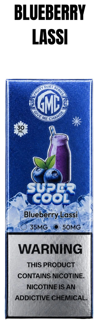 GMC SUPER COOL BLUEBERRY LASSI 30ML