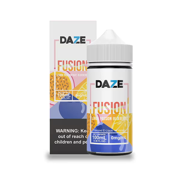 DAZE FUSION LEMON PASSIONFRUIT BLUEBERRY 100ML