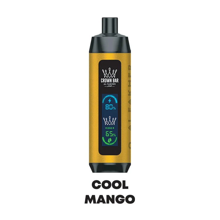 CROWN BAR BY AL FAKHER DISPOSABLE 8000 PUFFS - Cool Mango / 5 MG