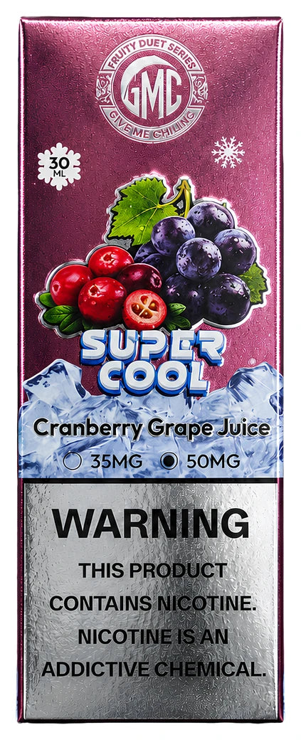 GMC SUPER CRANBERRY GRAPE JUICE 30ML