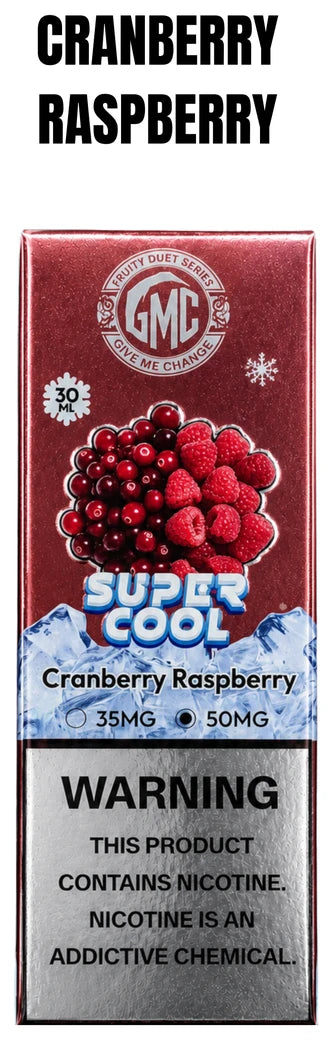 GMC SUPER COOL CRANBERRY RASPBERRY 30ML