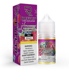 RUFPUF STRAW RASBERRY BLUEBERY ICE 30ML