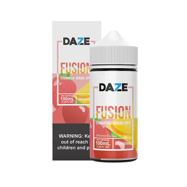 DAZE FUSION STRAWBERRY BANANA APPLE 100ML