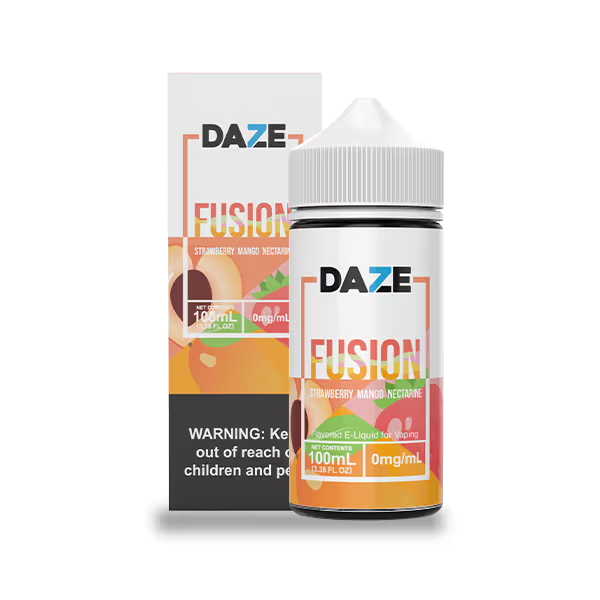 DAZE FUSION STRAWBERRY MANGO NECTARINE 100ML