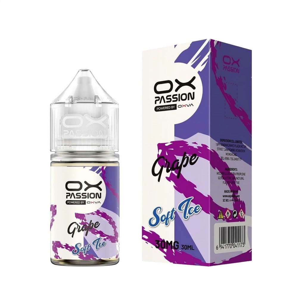 OXPASSION SOFT ICE GRAPE 30ML