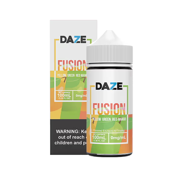 DAZE FUSION YELLOW GREEN RED MANGO 100ML