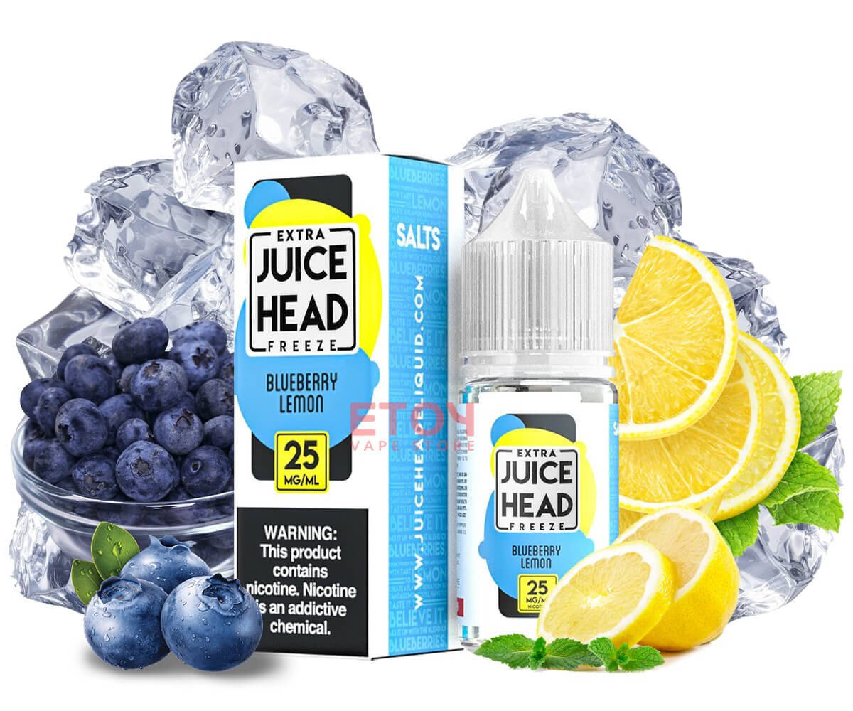 JUICE HEAD EXTRA FREEZE BLUEBERRY LEMON 30ML