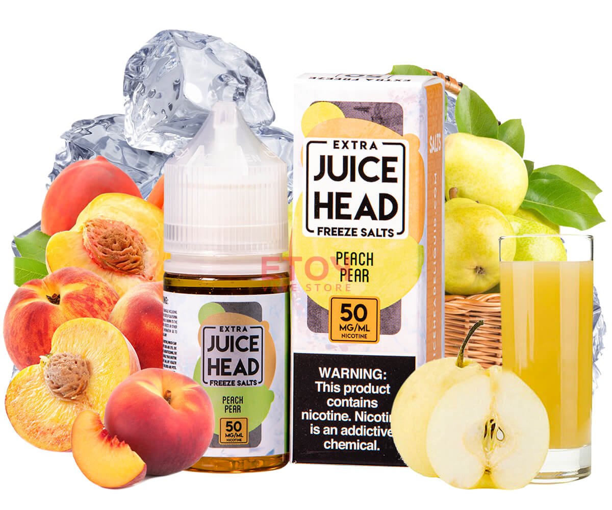 JUICE HEAD EXTRA FREEZE PEACH PEAR 30ML