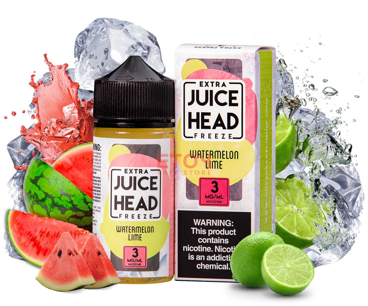 JUICE HEAD EXTRA FREEZE WATERMELON LIME 100ML