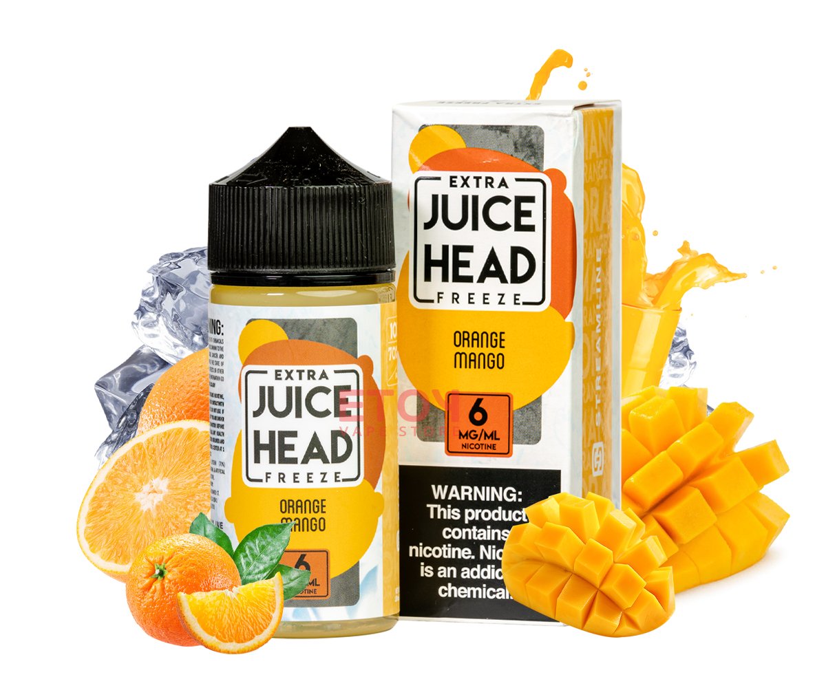 JUICE HEAD EXTRA FREEZE ORANGE MANGO 100ML