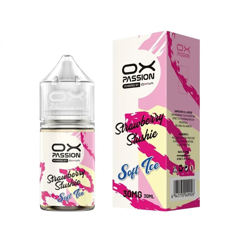 OXPASSION SOFT ICE STRAWBERRY SLUSHIE 30ML