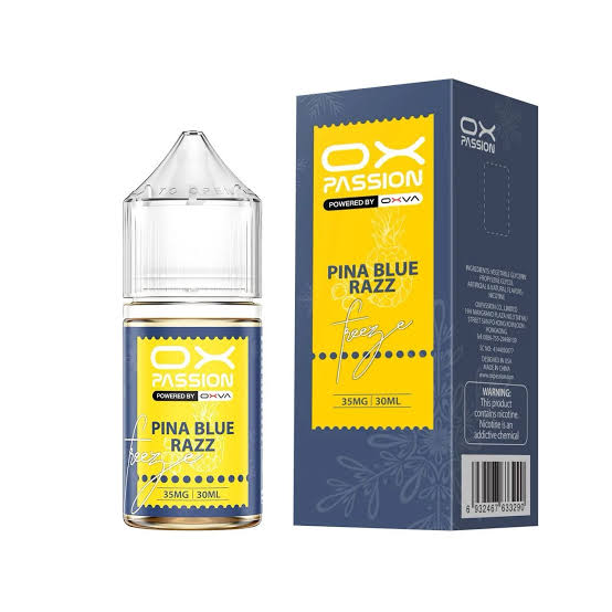OXPASSION PENA BLUE RAZZ 30ML