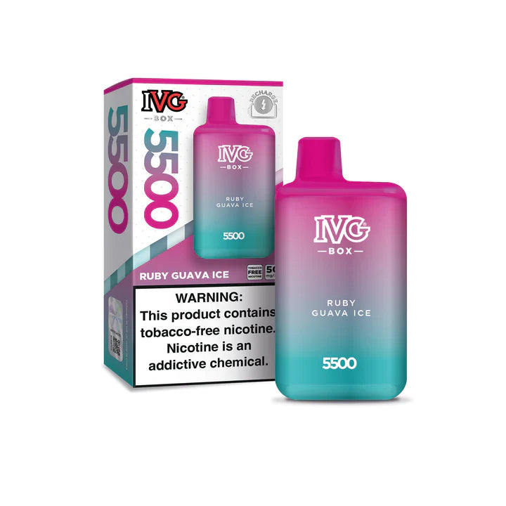 IVG DISPOSABLE 5500 PUFFS