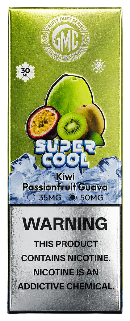 GMC SUPER COOL KIWI PASSIONFRUIT GUAVA 30ML