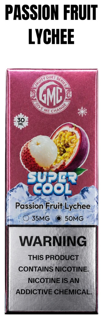 GMC SUPER COOL PASSION FRUIT LYCHEE 30ML