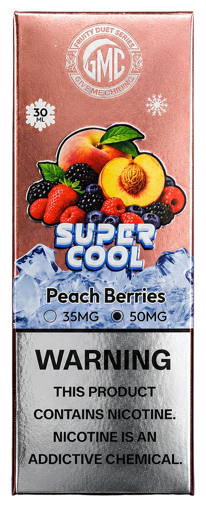 GMC SUPER COOL PEACH BERRIES 30ML