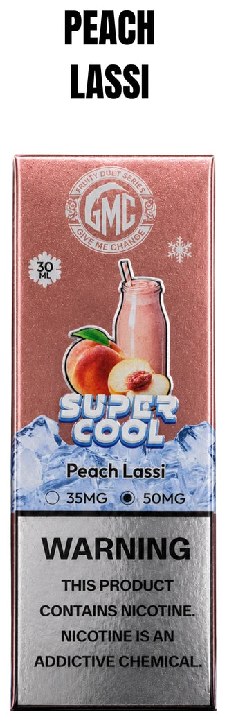 GMC SUPER COOL PEACH LASSI 30ML