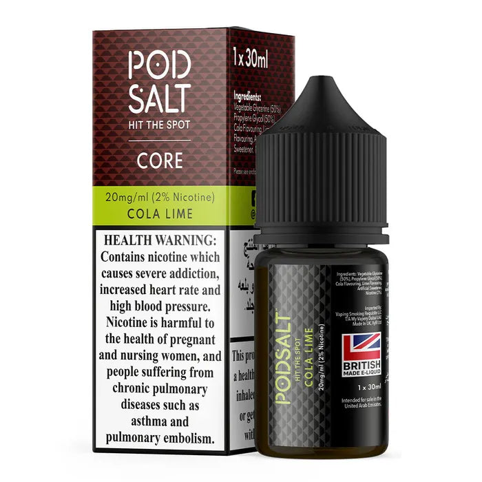 POD SALT COLA WITH LIME 30ML