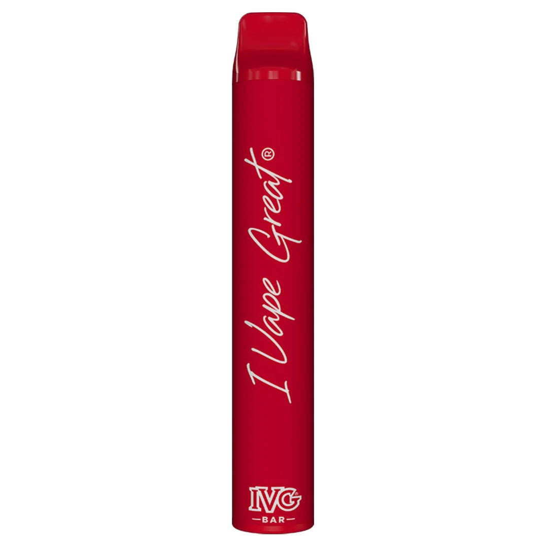 IVG BAR DISPOSABLE 3000 PUFFS - RED APPLE ICE