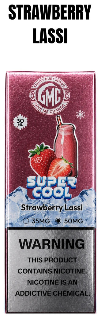 GMC SUPER COOL STRAWBERRY LASSI 30ML