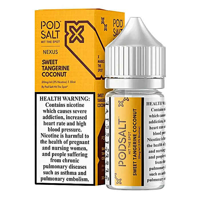 POD SALT NEXUS SWEET TANGERINE COCONUT 30ML