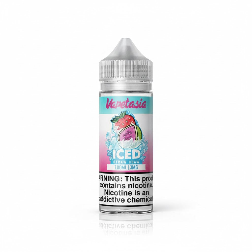 VAPETASIA STRAW GUAW ICED 100ML