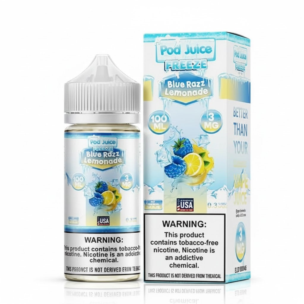 POD JUICE BLUE RAZZ LEMONADE 100ML