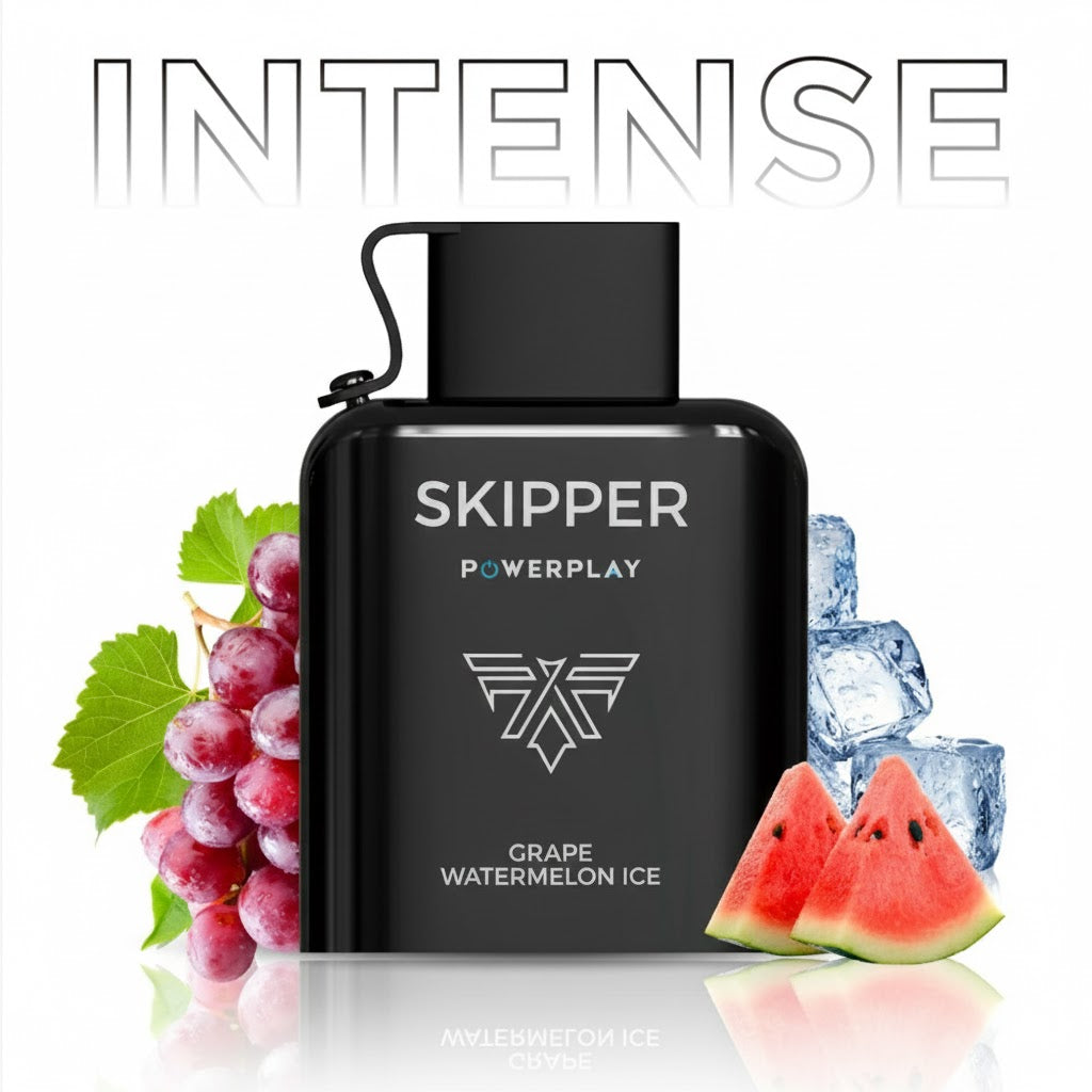 SKIPPER - 16000 PUFF - GRAPE WATERMELON ICE
