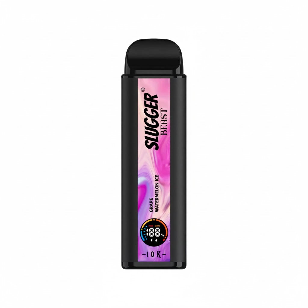 SLUGGER BEAST DISPOSABLE 10K PUFFS 50MG - GRAPE WATERMELON ICE