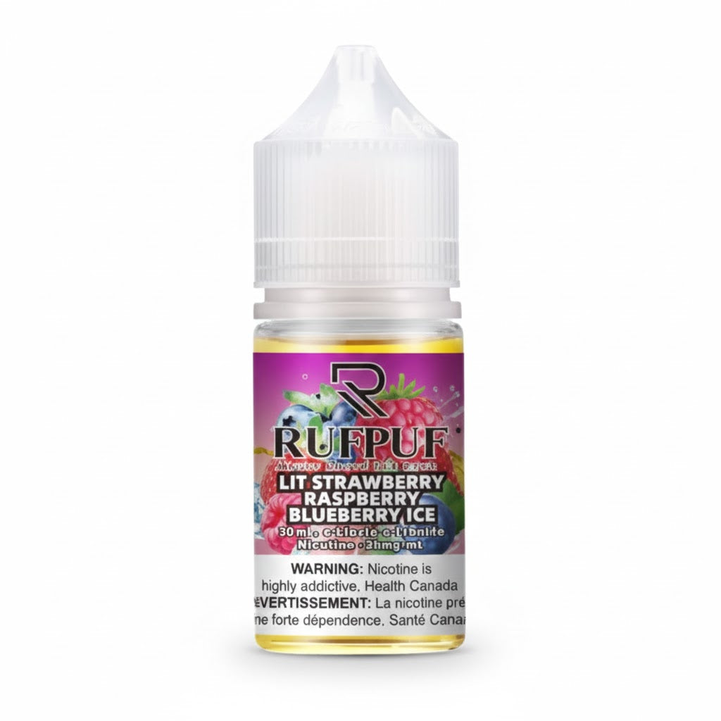 RUFPUF STRAWBERRY RASBERRY BLUEBERY ICE 30ML