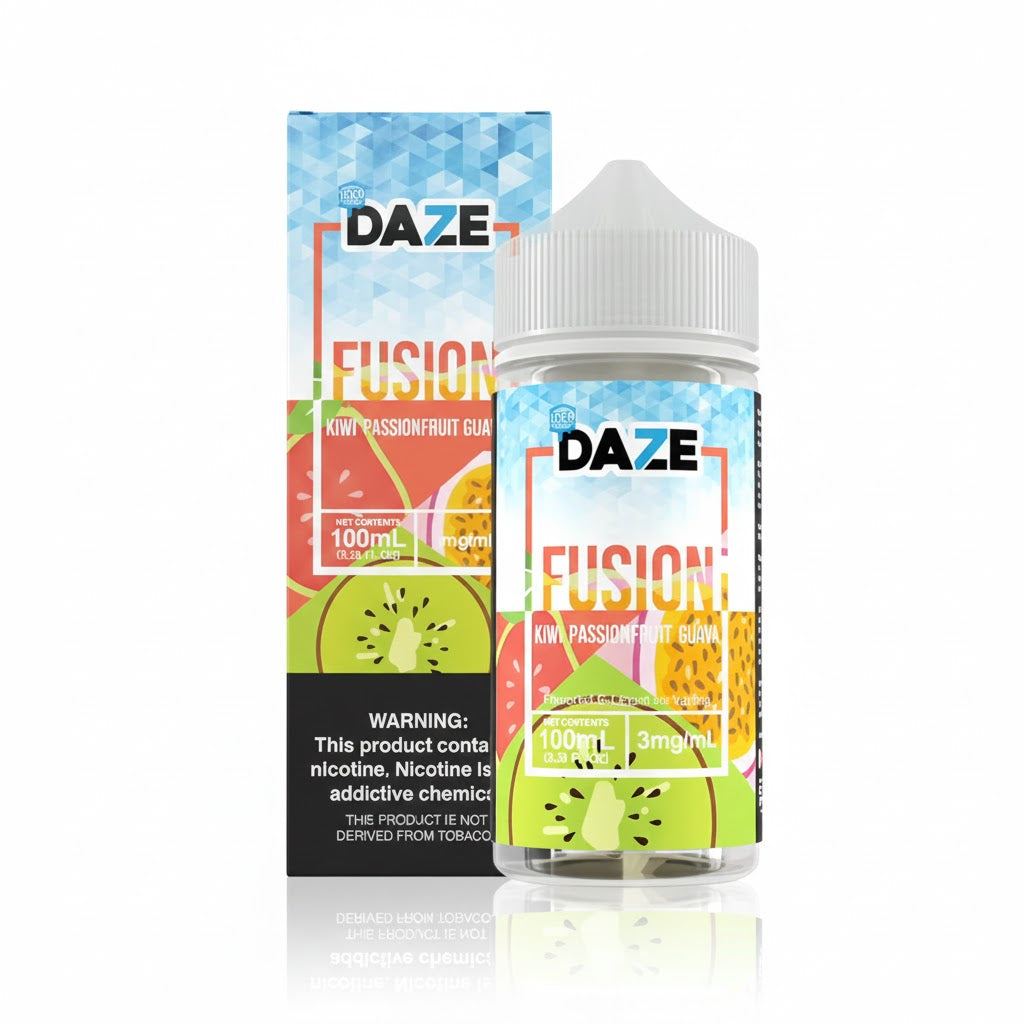 DAZE FUSION KIWI PASSIONFRUIT GUAVA ICED 100ml