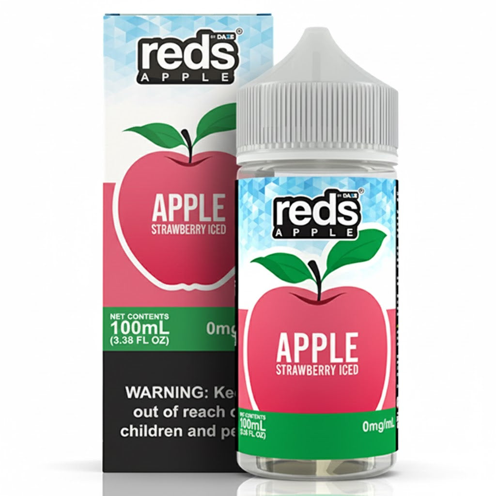 REDS ICED APPLE STRAWBERRY 100ML