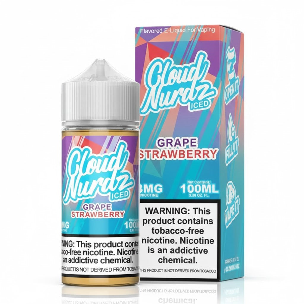 CLOUD NURDS GRAPE STRAWBERRY 100ML