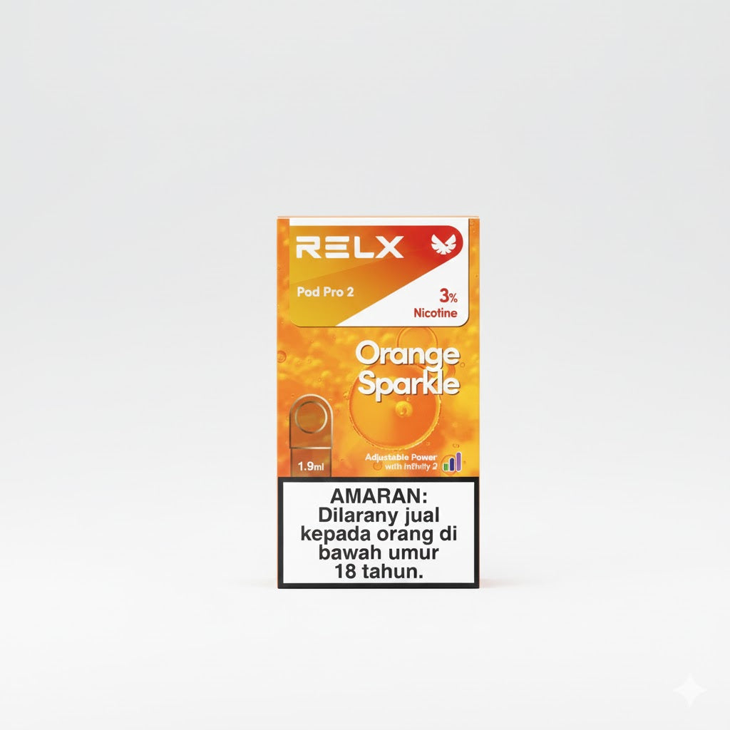RELX SUNNY SPARKLE ORANGE SODA