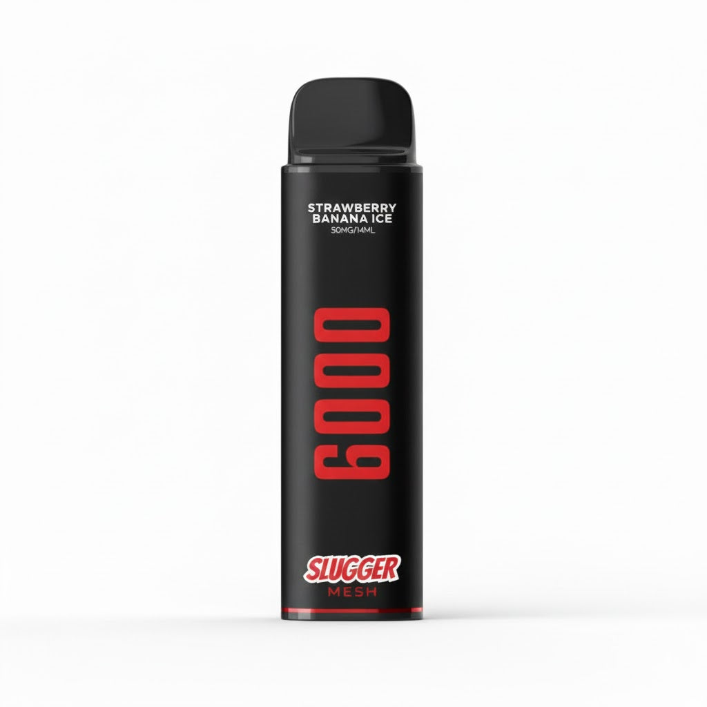 SLUGGER DISPOSABLE 6000 PUFFS STRAWBERRY BANANA ICE