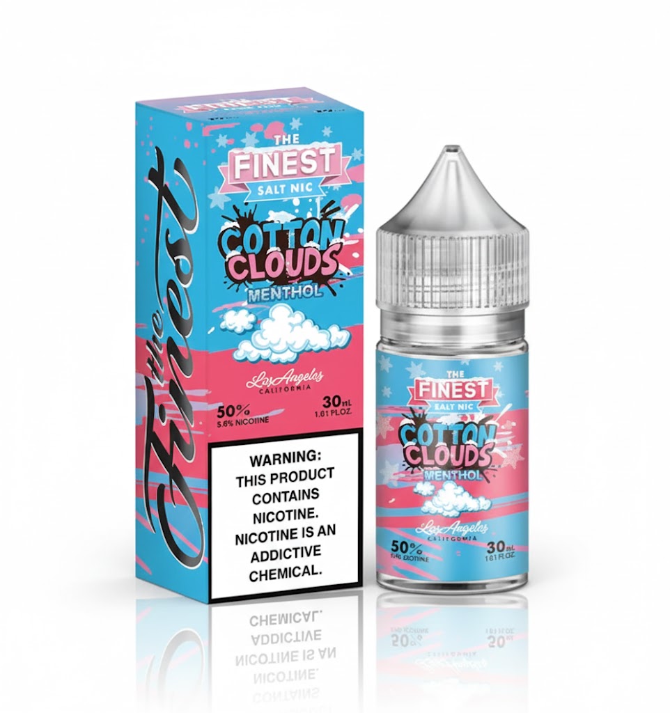 FINEST COTTON CLOUDS MENTHOL 30ML