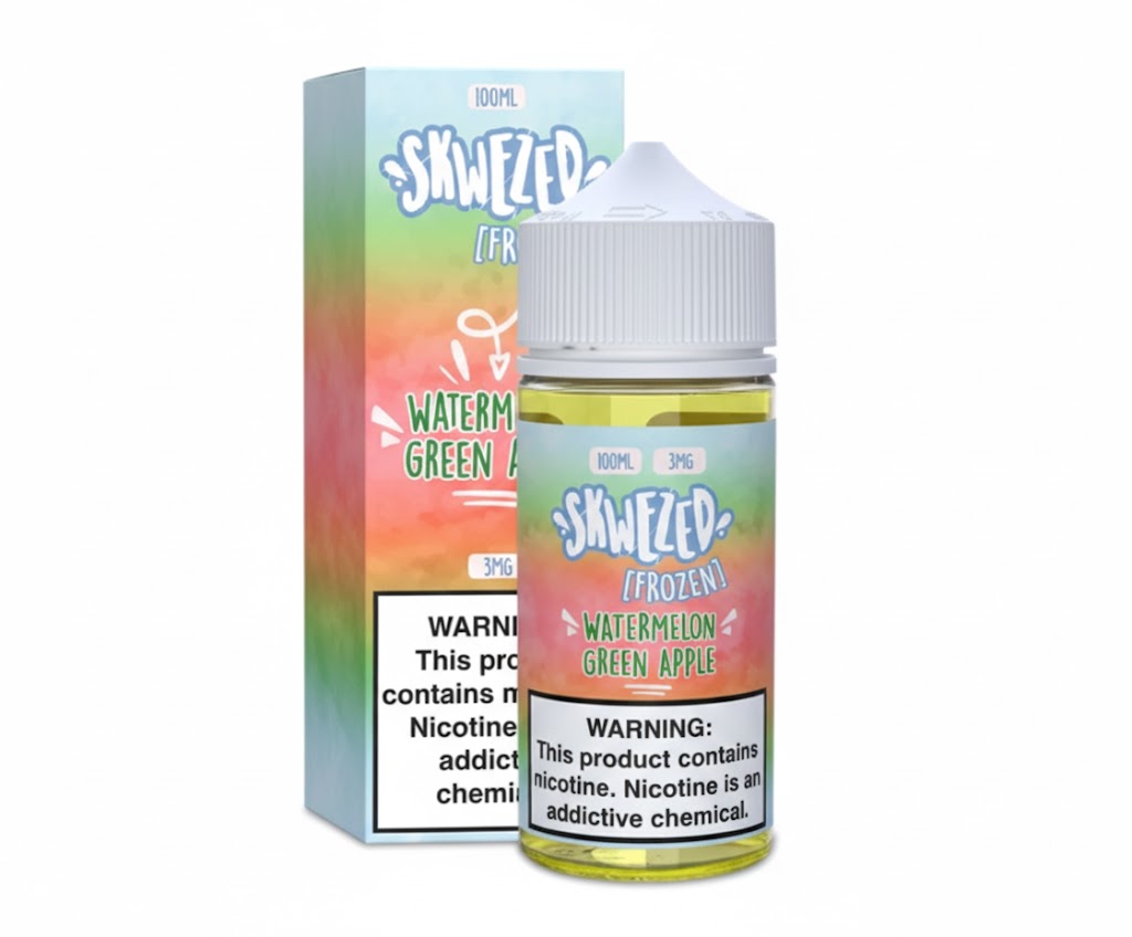 SKWEZED WATERMELON GREEN APPLE ICE 100ML