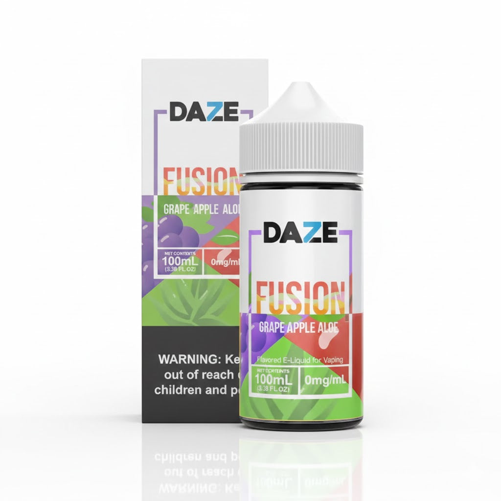 DAZE FUSION GRAPE APPLE ALOE 100ML