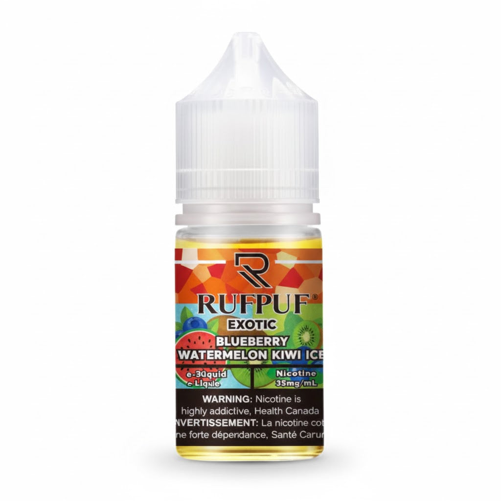 RUFPUF EXOTIC BLUEBERRY WATERMELON KIWI ICE 30ML