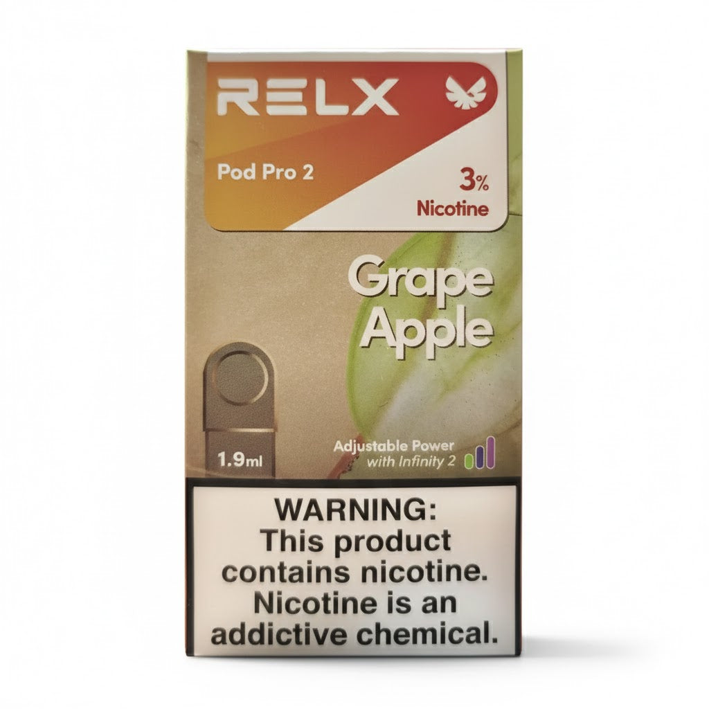 RELX TANGY GREEN GRAPE APPLE