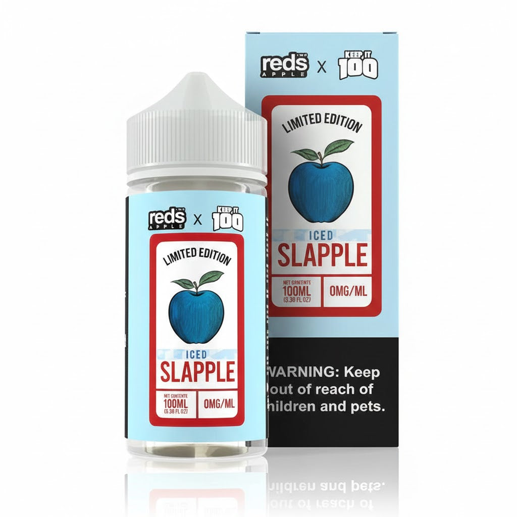REDS ICED SLAPPLE 100ML
