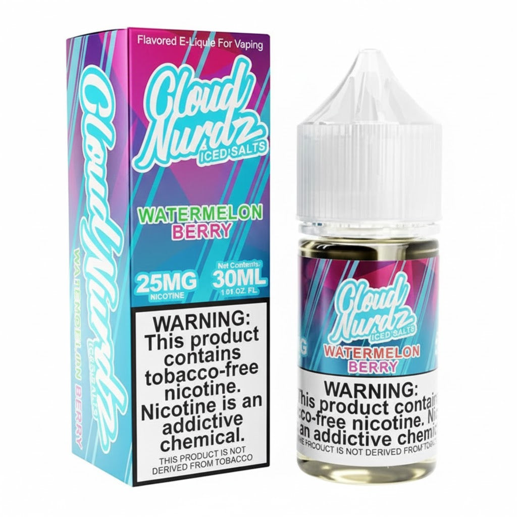 CLOUD NURDZ WATERMELON STRAWBERRY 30ML