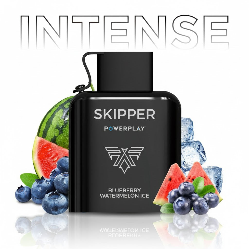SKIPPER - 16000 PUFF - BLUEBERRY WATERMELON ICE
