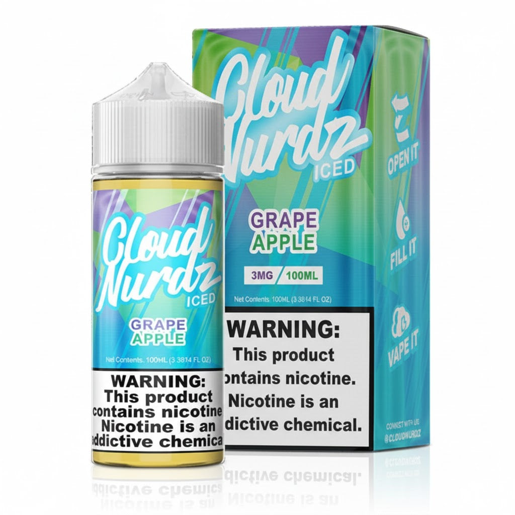 CLOUD NURDS GRAPE APPLE 100ML