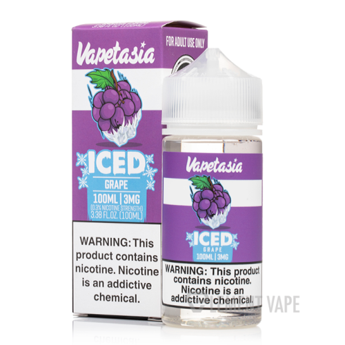 VAPETASIA GRAPE ICED 100ML