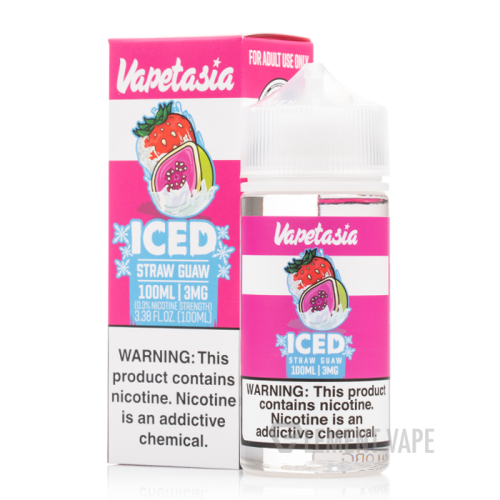 VAPETASIA STRAW GUAW ICED 100ML